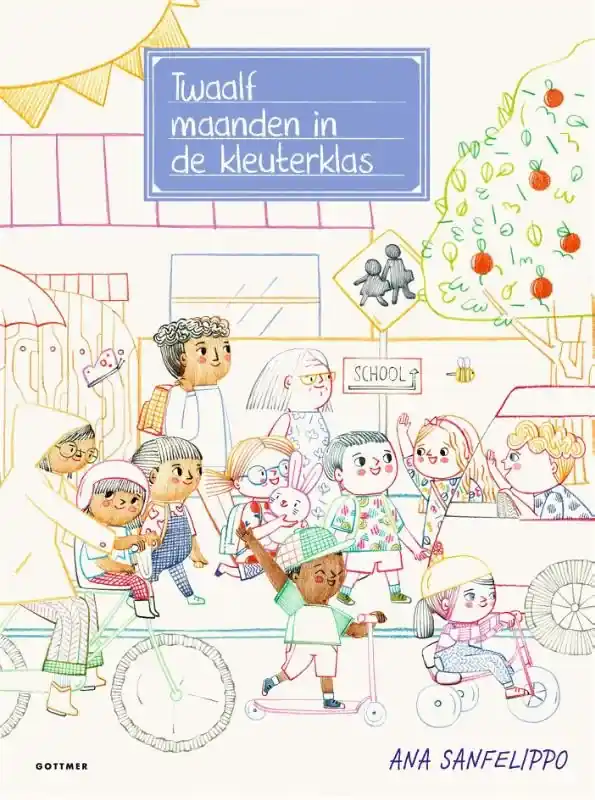 Rechtstreeks Van De Fabrikant Twaalf maanden in de kleuterklas