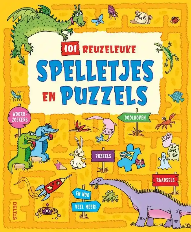 101 reuzeleuke spelletjes en puzzels Fabrieksprijs