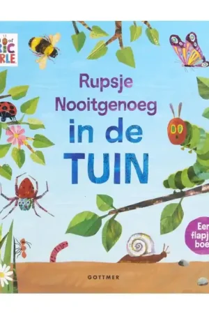 Gereduceerde Prijs Rupsje Nooitgenoeg in de tuin