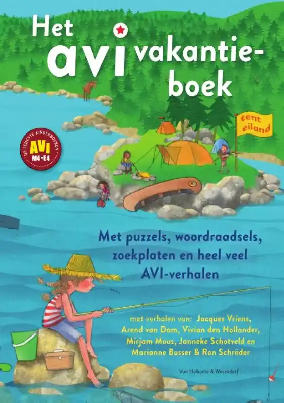 Koop Vandaag Het AVI vakantieboek – Met puzzels, woordraadsels, zoekplaten en heel veel AVI-verhalen