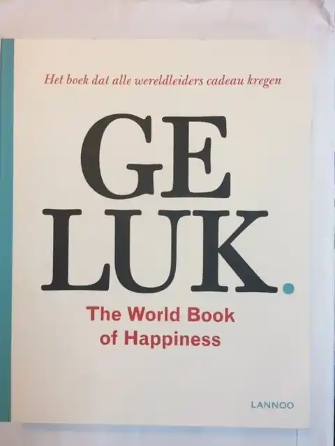 Geluk. The World Book of Happiness - Leo Bormans Seizoensaanbieding