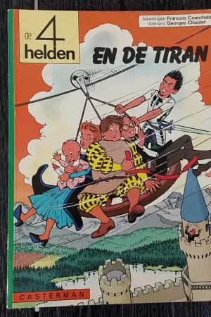 Beperkt Aanbod Vier helden en de tiran - Chaulet