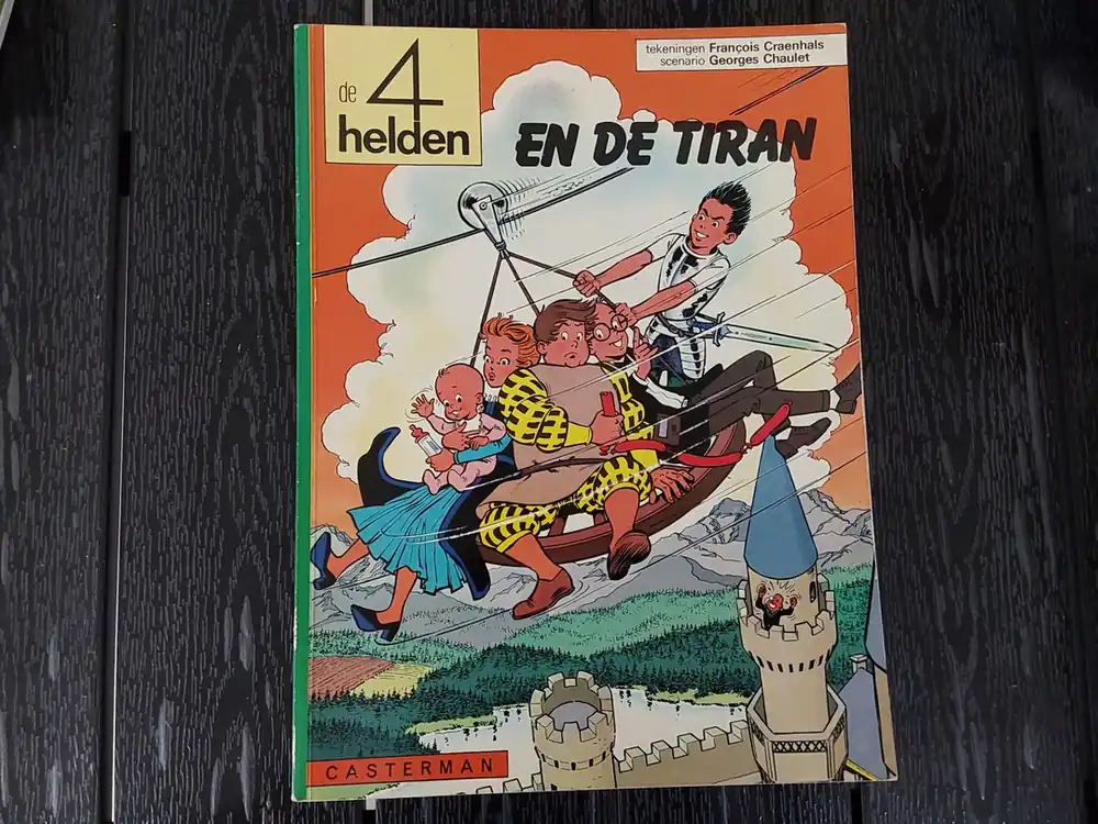 Beperkt Aanbod Vier helden en de tiran - Chaulet