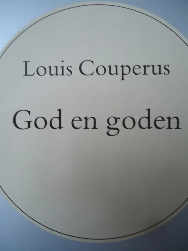 God en goden - Louis Couperus Exclusieve Aanbieding