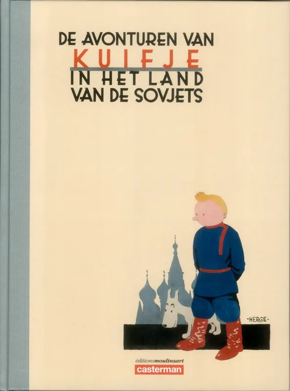 Gratis Verzending Kuifje in het land van de Sovjets (kleur) - Hergé