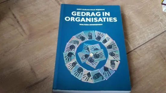 Gedrag in organisaties - Alblas Korting