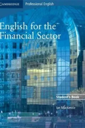 Laatste Versie English for the Financial Sector - MacKenzie, Ian