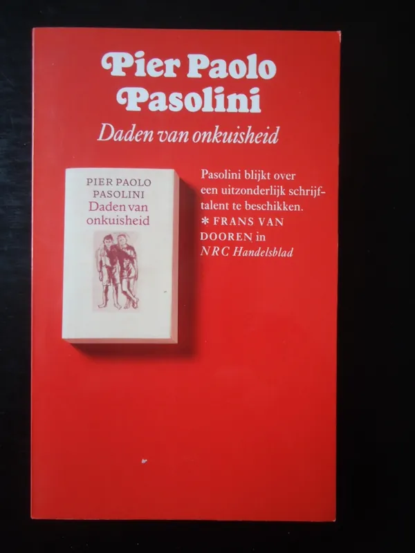 Aanbieding Daden van onkuisheid & Amado mio - Pier Paolo Pasolini