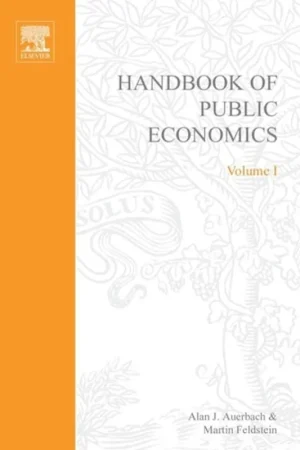 Beste Prijs Handbook of Public Economics - Feldstein, Martin