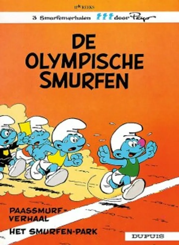 Seizoensaanbieding De olympische smurfen - Peyo
