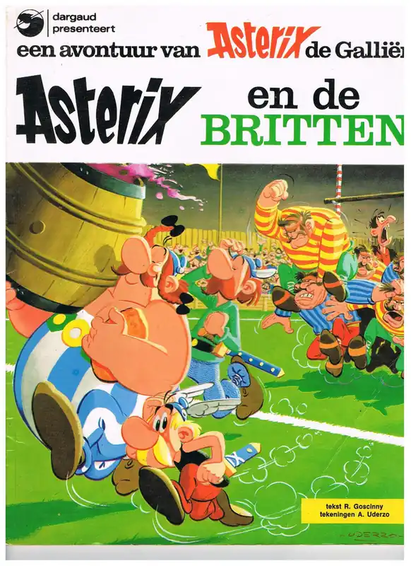 Express Levering Asterix 8: Asterix en de Britten - Goscinny & Uderzo