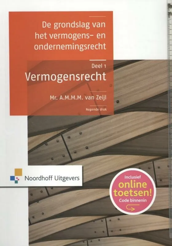 Alleen Vandaag Vermogensrecht - A.M.M.M. van Zeijl