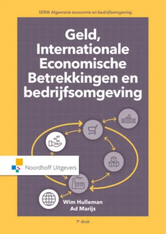 Geld, internationale economische betrekkingen en bedrijfsomgeving - Wim Hulleman; A.J. Marijs Gereduceerde Prijs