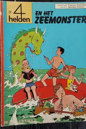 Vier helden en het zeemonster - Chaulet Bestseller