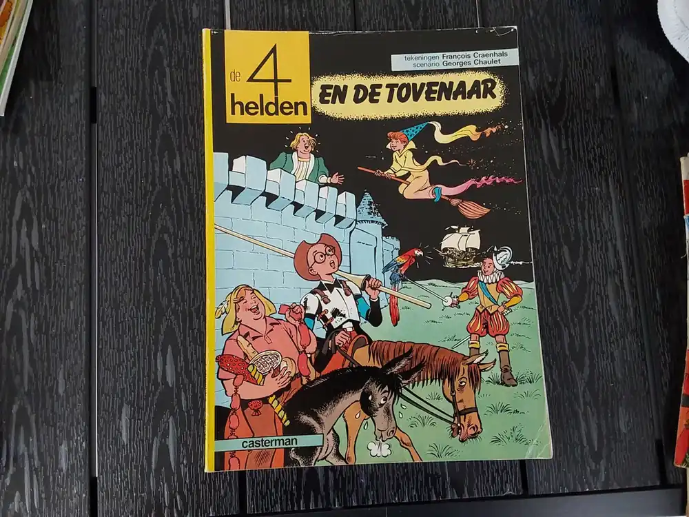 Populair Vier helden en de tovenaar - Craenhals
