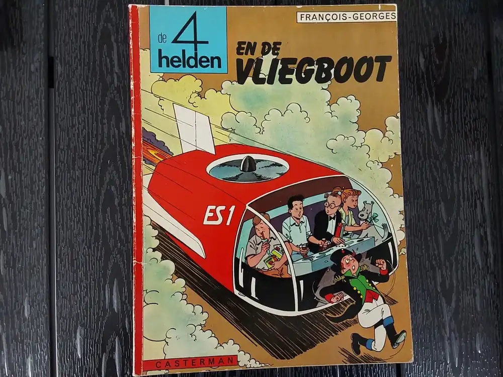 Lage Kosten Vier helden en de vliegboot - Chaulet