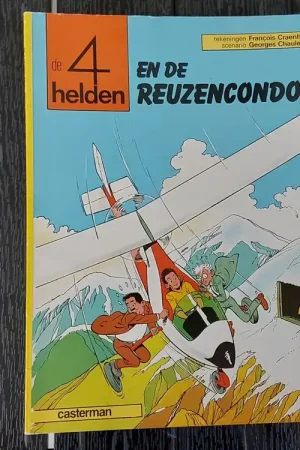 Vier helden en de reuzencondor - Craenhals Gereduceerde Prijs