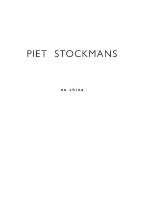 Veilige Betaling No China Piet Stockmans - Jo Rombouts