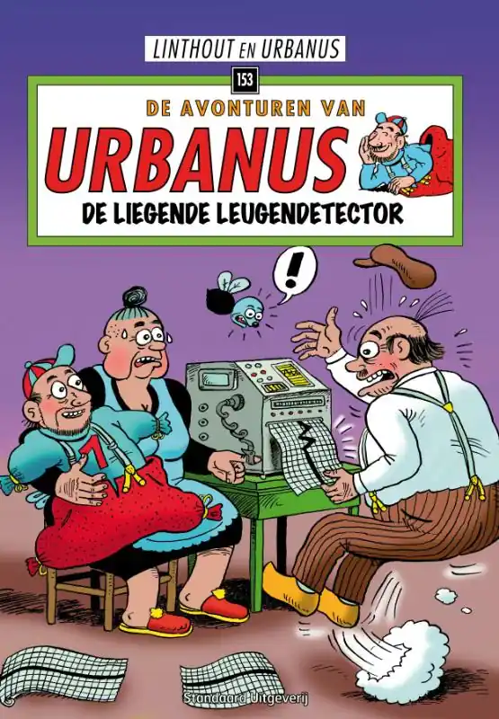 Tijdelijk Beschikbaar De liegende leugendetector - Willy Linthout; Urbanus