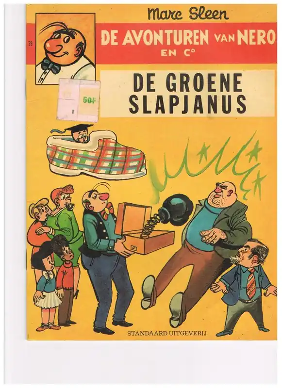 Nu Kopen De groene slapjanus - Marc Sleen