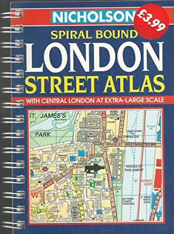 London Street Atlas - HarperCollins Publishers Limited Uitverkoop