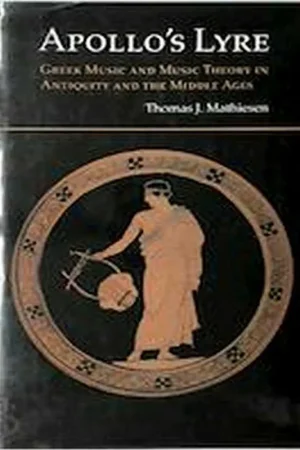 Apollo's Lyre. Greek Music And Music Theory In Antiquity And The Middle Ages - Thomas J. Mathiesen Meest Verkocht