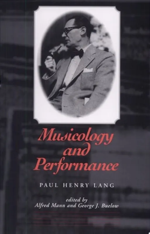 Musicology and Performance - Frieder Lang Gecertificeerd