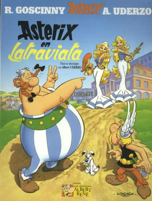 Seizoensaanbieding Asterix en Latraviata - Albert Uderzo