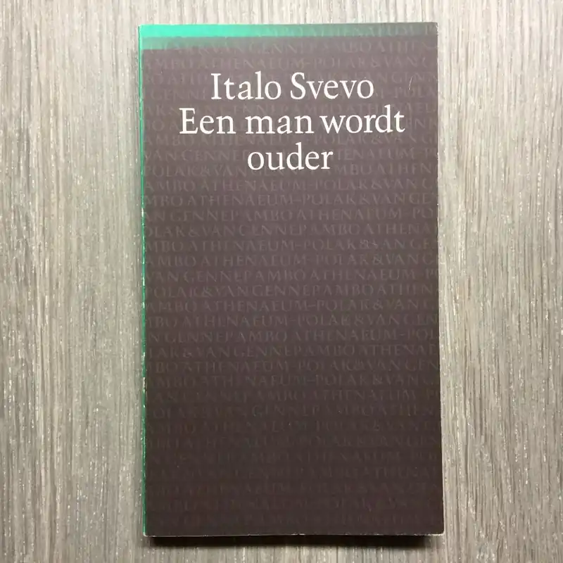 Merkproduct Man wordt ouder - Italo Svevo