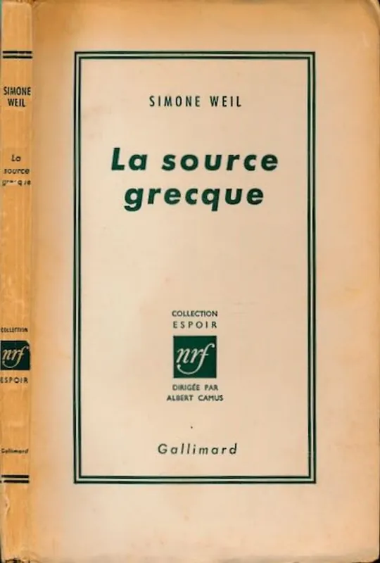La Source Grecque - Well, Simone Nu Kopen