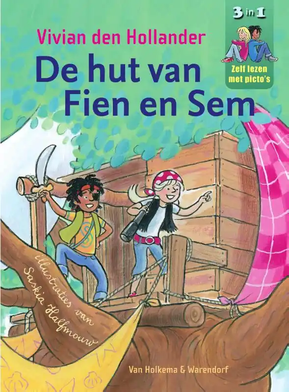 De hut van Fien en Sem - Vivian den Hollander Tijdelijk Beschikbaar