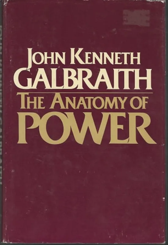 The Anatomy of Power Galbraith, John Kenneth - John Kenneth Galbraith Fabrieksprijs