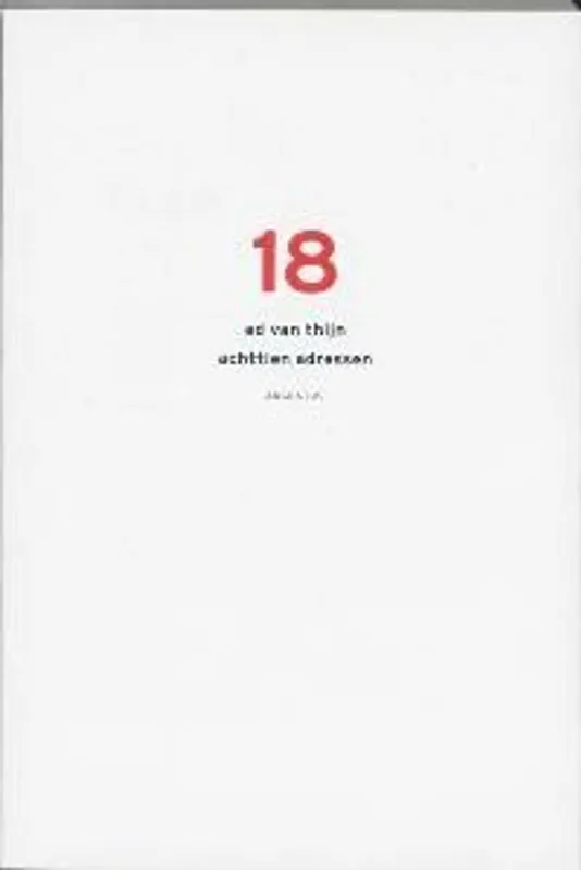 18 adressen - E. van Thijn Goedkoop