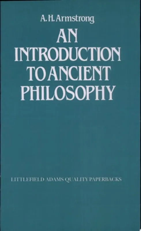 Op = Op An Introduction to Ancient Philosophy - A. H. Armstrong