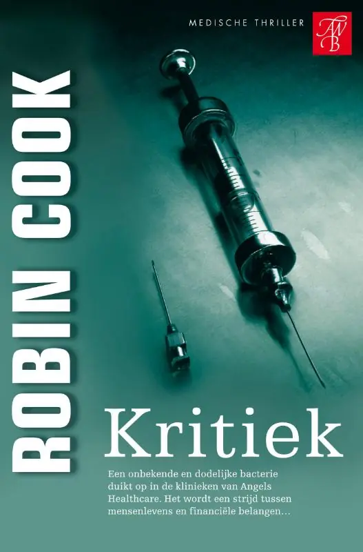 Kritiek - Robin Cook Betrouwbaar