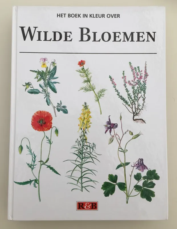 Boek in kleur over wilde bloemen - Podhajska Premium