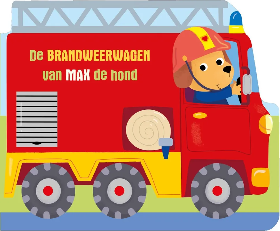 De brandweerwagen van Max de hond Populair