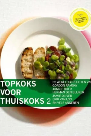 Speciale Aanbieding Topkoks voor Thuiskoks 2 - 52 wereldgerechten van Gordon Ramsay Jonnie Boer Herman den Blijker Jamie Oliver Erik van Loo en vele anderen - M. van Spronsen