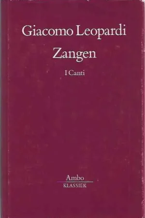 Weekendaanbieding Zangen - G. Leopardi