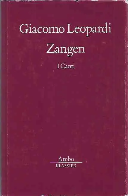 Weekendaanbieding Zangen - G. Leopardi