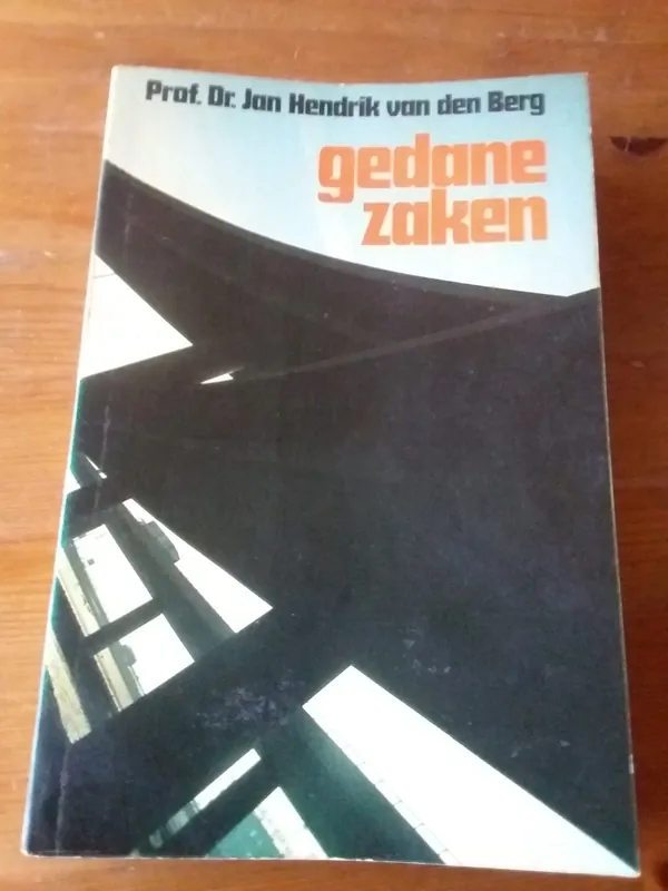 Gedane zaken - prof.dr.jan van den Berg Goedkoop
