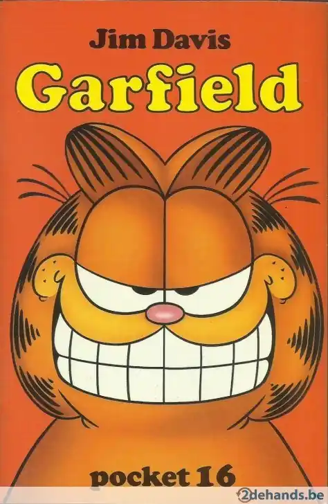 Garfield pocket 16 - Jim Davis Dagaanbieding