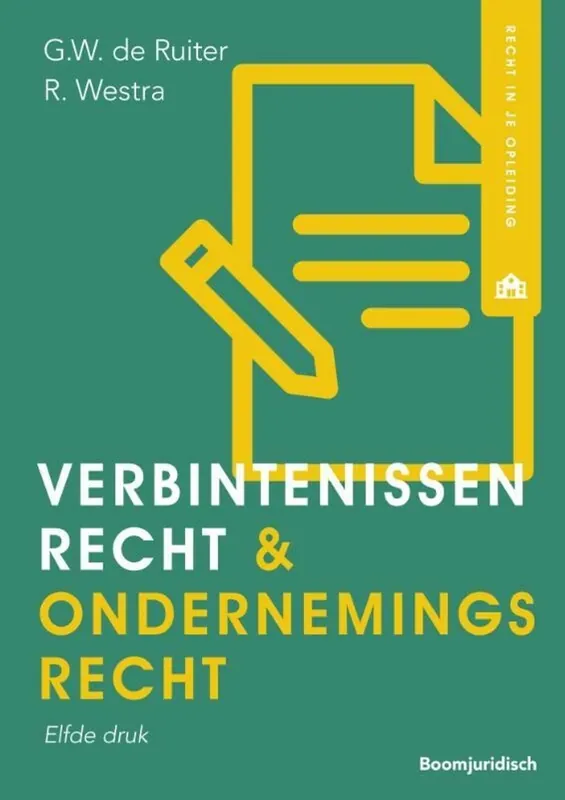 Verbintenissenrecht & ondernemingsrecht - Robert Westra; Wim De RUITER Superprijs