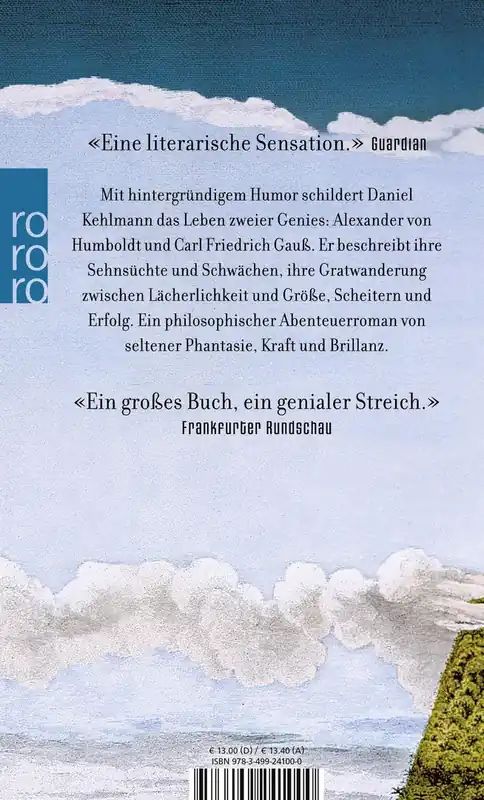 Die Vermessung der Welt - Daniel Kehlmann Gratis Retour