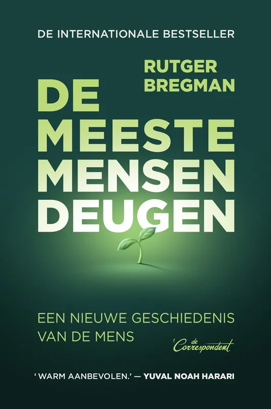 Superprijs De meeste mensen deugen - Rutger Bregman