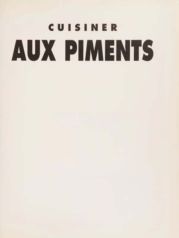 Gereduceerde Prijs Cuisiner aux piments - N/A