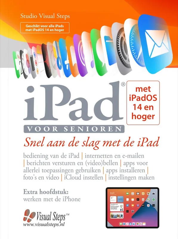 iPad voor senioren met iPadOS 14 en hoger - Studio Visual Steps Alleen Vandaag