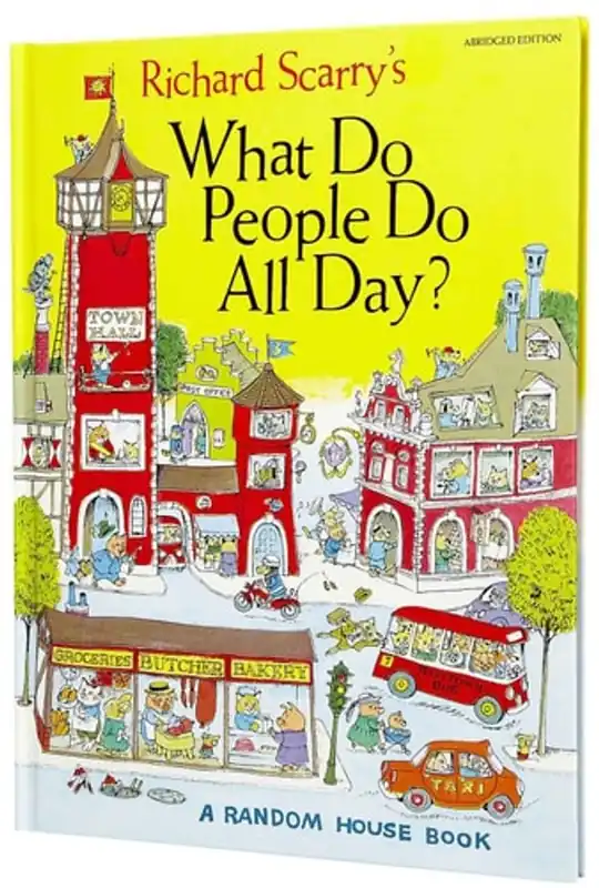 Veilige Betaling What Do People Do All Day? - Richard Scarry