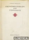 Exclusieve Aanbieding Grondbeginselen der typografie - Morison