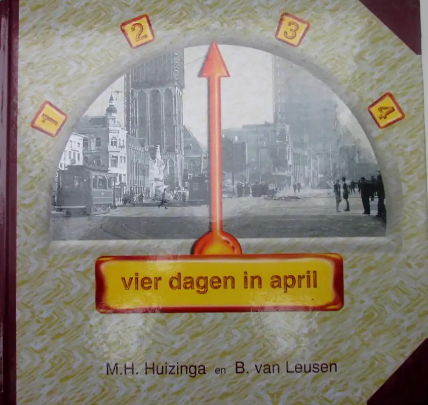 Korting Vier dagen in April - M.H. Huizinga; B. van Leusen